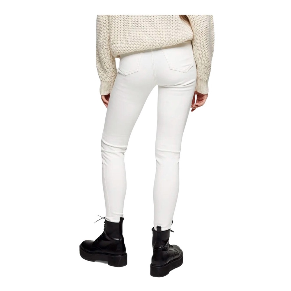 TOPSHOP Moto Jamie High Waist Skinny Jeans - Picture 2 of 12